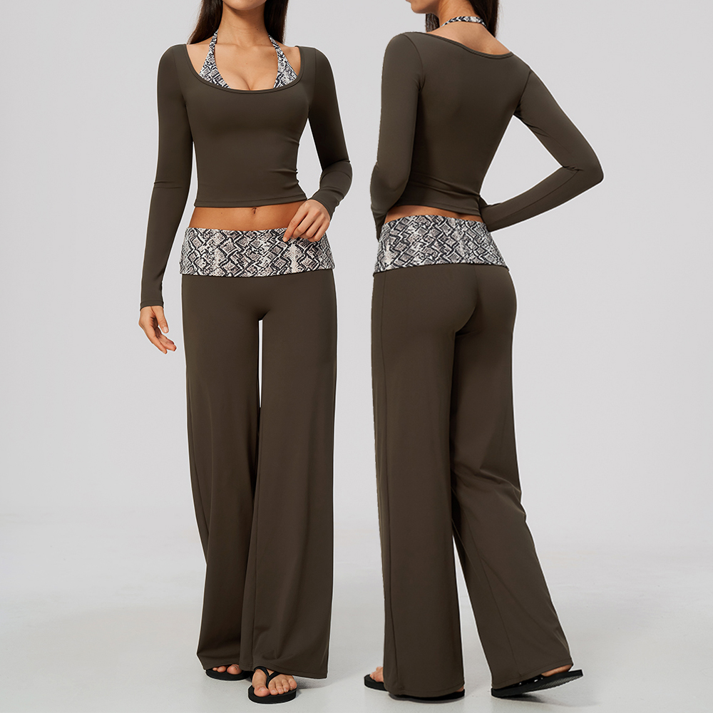 ヨガセット、スポーツスーツ、ジムウェア2点セット、女性用、ド - Compression Long Pant のレビューと価格